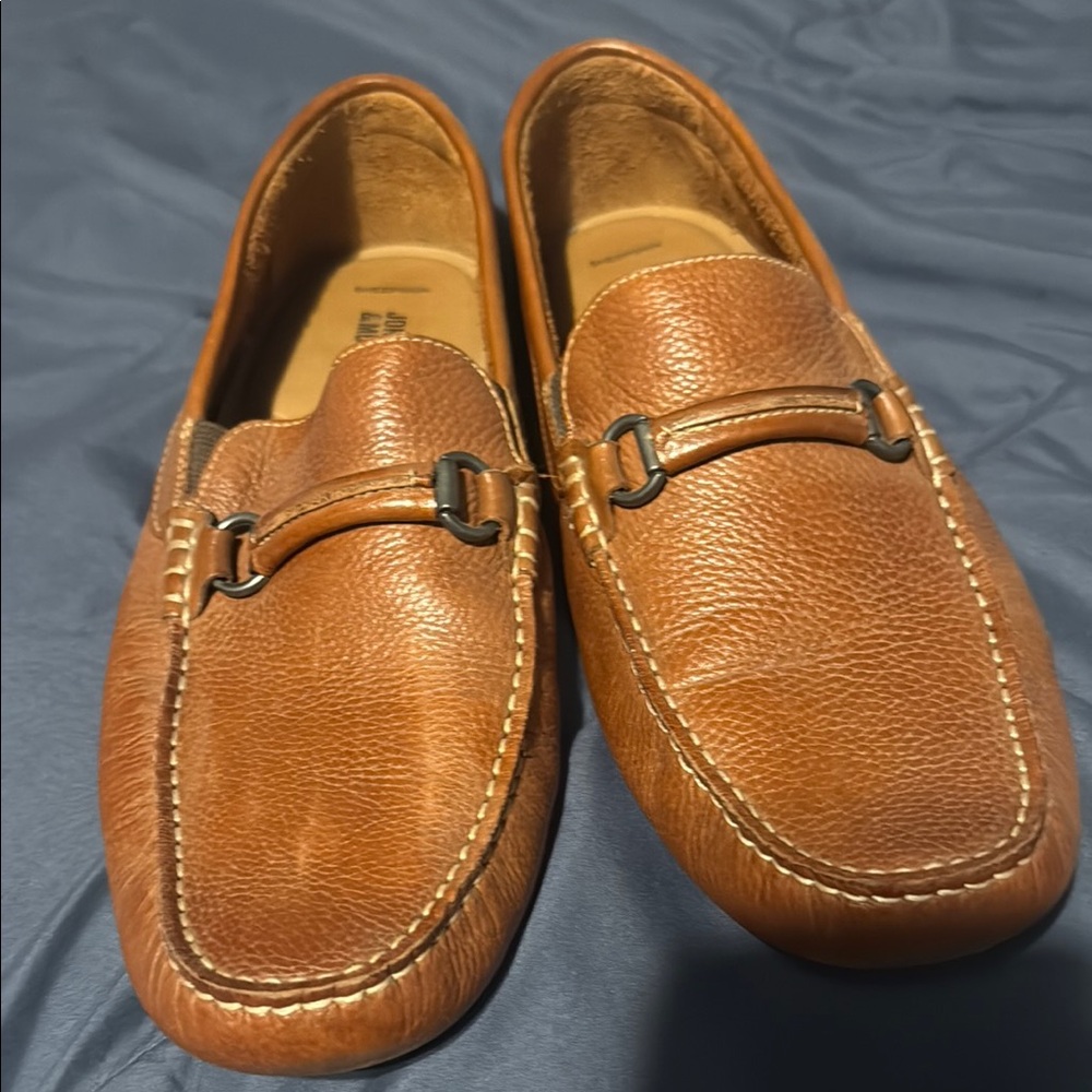 Men's Brown Leather Loafers